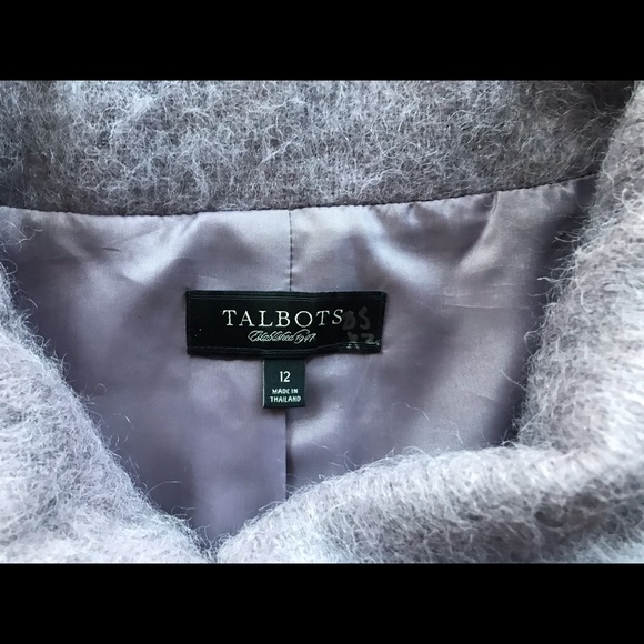 Talbots 12 Lavendar Wool Alpaca Blend Skirt Suit - Picture 6 of 8